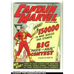 Captain Marvel Adventures #15 (Fawcett, 1942) Condition: VG/FN.