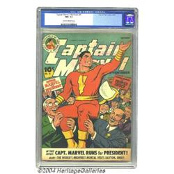 Captain Marvel Adventures #41 (Fawcett, 1944) CGC NM- 9.2 Cream to off-white page.