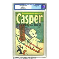 Casper the Friendly Ghost #8 Ohio pedigree (Harvey, 1953) CGC VF- 7.5 Off-white to white pages.