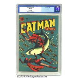Catman Comics #32 (Holyoke Publications, 1946) CGC VF 8.0 Off-white pages.