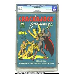 Crackajack Funnies #35 Mile High pedigree (Dell, 1941) CGC FN 6.0 Off-white pages.