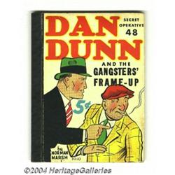 Dan Dunn Secretive Operative 48 "Gangsters' Frame-Up" (Whitman Publishing Co., 1937) Condition: F