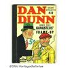 Image 1 : Dan Dunn Secretive Operative 48 "Gangsters' Frame-Up" (Whitman Publishing Co., 1937) Condition: F