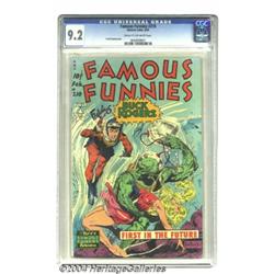 Famous Funnies #210 (Eastern Color, 1954) CGC NM- 9.2 Cream to off-white pages.