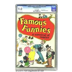 Famous Funnies: Carnival of Comics #nn (Eastern Color, 1933). CGC VF/NM 9.0 Off-white pages.