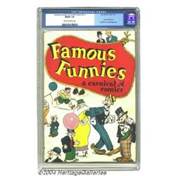 Famous Funnies: Carnival of Comics #nn (Eastern Color, 1933) CGC FN/VF 7.0 Cream to off-white pag