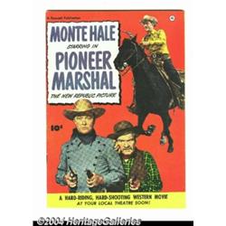 Fawcett Movie Comic #nn Pioneer Marshal Hawkeye pedigree (Fawcett, 1950) Condition: FN/VF.
