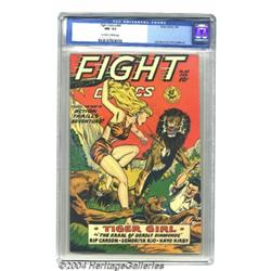 Fight Comics #60 (Fiction House, 1947) CGC NM- 9.2 Off-white to white pages.