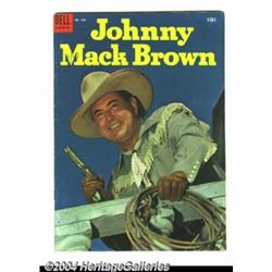 Four Color #584 Johnny Mack Brown - Hawkeye pedigree (Dell, 1954) Condition: VG/FN.