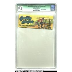 Gabby Hayes Western #nn "Fence Post Mystery" (Fawcett, 1951) CGC Qualified NM/MT 9.8 Off-white to