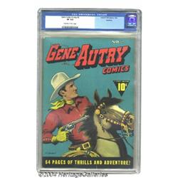 Gene Autry Comics #2 Rockford pedigree (Fawcett, 1942) CGC VF 8.0 Cream to off-white pages.