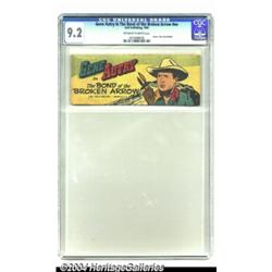 Gene Autry Comics #nn "Bond of the Broken Arrow" (Dell, 1950) CGC NM- 9.2 Off-white pages.