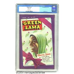 Green Lama #7 (Spark Publications, 1946) CGC NM 9.4 Off-white pages.