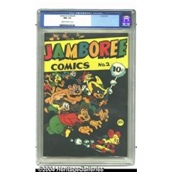 Jamboree Comics #2 (Round, 1946) CGC NM+ 9.6 Cream to off-white pages.