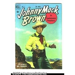 Johnny Mack Brown #3 Hawkeye pedigree (Dell, 1951) Condition: VF/NM.