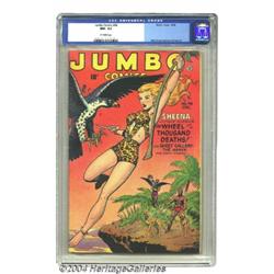Jumbo Comics #94 (Fiction House, 1946) CGC NM- 9.2 Off-white pages.