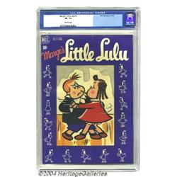 Marge's Little Lulu #4 (Dell, 1948) CGC VF- 7.5 Off-white pages.