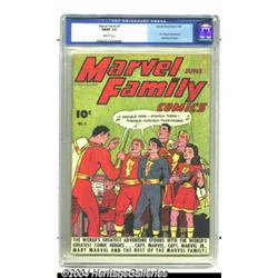 The Marvel Family #2 (Fawcett, 1946) CGC FN/VF 7.0 Off-white pages.