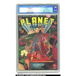 Planet Comics #1 Toledo pedigree (Fiction House, 1940) CGC VF 8.0 Cream to off-white pages.