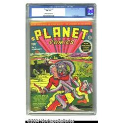Planet Comics #2 (Fiction House, 1940) CGC FN+ 6.5 Cream to off-white pages.
