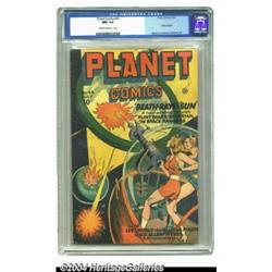 Planet Comics #43 (Fiction House, 1946) CGC NM- 9.2 Cream to off-white pages.
