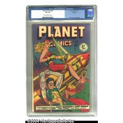 Planet Comics #58 Rockford pedigree (Fiction House, 1949) CGC VF- 7.5 Cream to off-white pages.