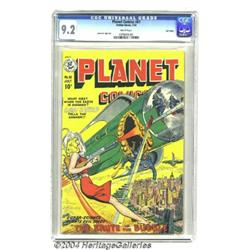 Planet Comics #61 Lost Valley pedigree (Fiction House, 1949) CGC NM- 9.2 White pages.
