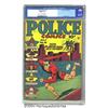 Image 1 : Police Comics #10 (Quality, 1942) CGC FN/VF 7.0 Light tan to off-white pages.