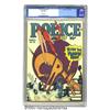 Image 1 : Police Comics #28 (Quality, 1944) CGC VF 8.0 Off-white pages.