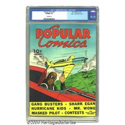 Popular Comics #44 Mile High pedigree (Dell, 1939) CGC VF/NM 9.0 Off-white pages.