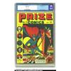 Image 1 : Prize Comics #12 (Prize, 1941) CGC VF+ 8.5 Off-white pages.