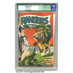 Rangers Comics #17 Pennsylvania pedigree (Fiction House, 1944) Qualified NM+ 9.6 Off-white to whi