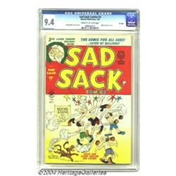 Sad Sack Comics #3 File Copy (Harvey, 1950) CGC NM 9.4 Cream to off-white pages.