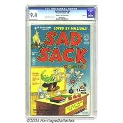 Sad Sack Comics #4 File Copy (Harvey, 1950) CGC NM 9.4 Cream to off-white pages.