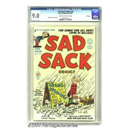 Sad Sack Comics #5 File Copy (Harvey, 1950) CGC VF/NM 9.0 Cream to off-white pages.