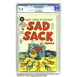 Sad Sack Comics #8 File Copy (Harvey, 1950) CGC NM 9.4 Cream to off-white pages.