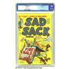 Image 1 : Sad Sack Comics #12 File Copy (Harvey, 1951) CGC NM 9.4 Cream to off-white pages.