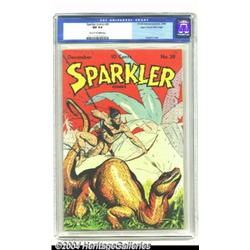 Sparkler Comics #39 Mile High pedigree (United Features Syndicate, 1944) CGC NM 9.4 Off-white to