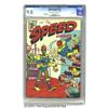 Image 1 : Speed Comics #43 File Copy (Harvey, 1946) CGC VF/NM 9.0 Cream to off-white pages.