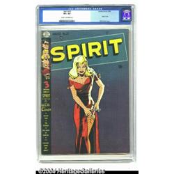 The Spirit #22 (Quality, 1950) CGC VF+ 8.5 Cream to off-white pages.