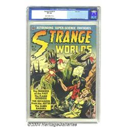 Strange Worlds #3 (Avon, 1951) CGC VF 8.0 Cream to off-white pages.
