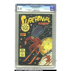 Supersnipe Comics V2 #7 Mile High pedigree (Street &amp; Smith, 1945) CGC NM 9.4 Off-white to whi