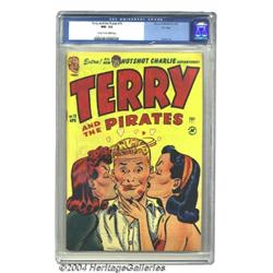 Terry and the Pirates #15 File Copy (Harvey, 1947) CGC NM- 9.2 Cream to off-white pages.