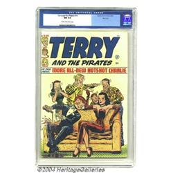 Terry and the Pirates #18 File Copy (Harvey, 1947) CGC NM 9.4 Cream to off-white pages.