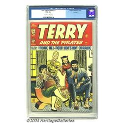 Terry and the Pirates #19 File Copy (Harvey, 1949) CGC NM+ 9.6 Cream to off-white pages.