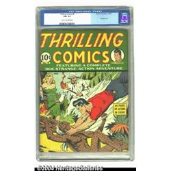 Thrilling Comics #9 (Better Publications, 1940) CGC VF- 7.5 Cream to off-white pages.