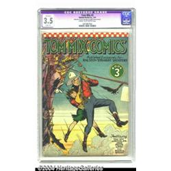 Tom Mix Comics #3 (Ralston-Purina Co., 1941) CGC Apparent VG- 3.5 Slight (P) Cream to off-white p