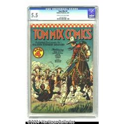 Tom Mix Comics #4 (Ralston-Purina Co., 1941) CGC FN- 5.5 Cream to off-white pages.