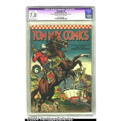 Tom Mix Comics #6 (Ralston-Purina Co., 1941) CGC Apparent FN/VF 7.0 Moderate (P) Cream to off-whi