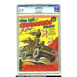 Tom Mix Comics #11 (Ralston-Purina Co., 1942) CGC VG/FN 5.0 Cream to off-white pages.